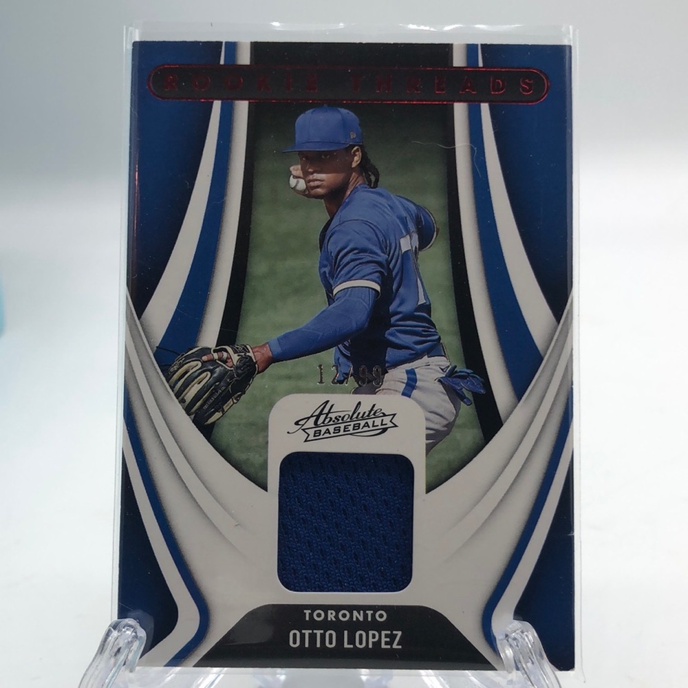 Otto Lopez Game-Worn Patch